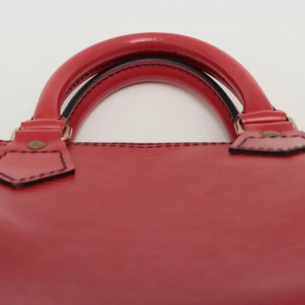 Louis Vuitton Epi Speedy 25 Red With Gold Hardware M43017 - Picture 6 of 13